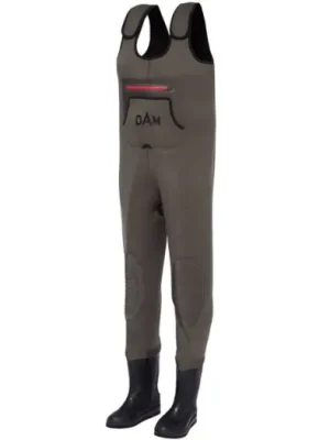 Aktuální Dam Brodící Kalhoty Break Point Neoprene Wader Bootfoot Felt Grey Bl - XL 44-45