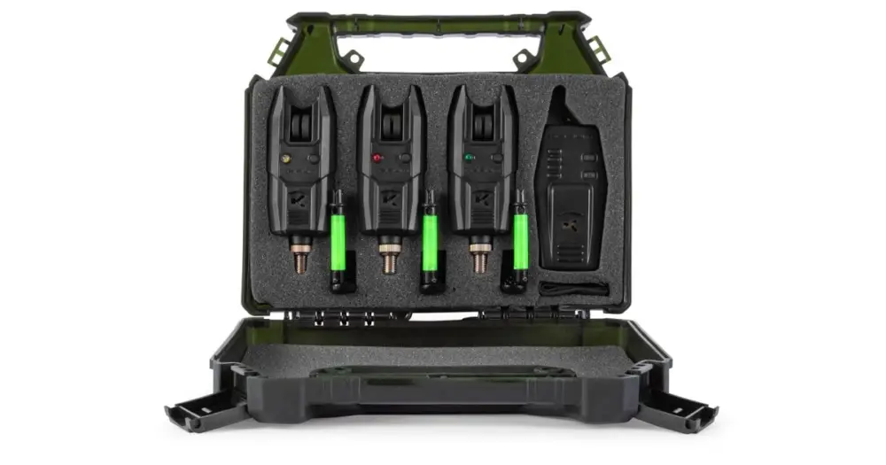 Nakupujte Hned Korum Sada Signalizátorů KBI-R Bite Alarm Presentation Set 3+1