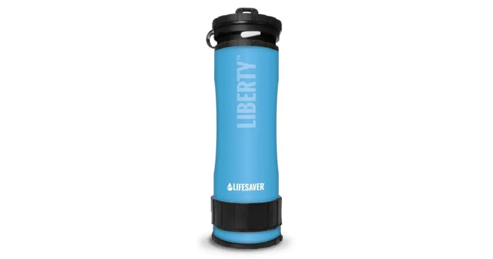 Lifesaver Filtrační Lahev na Vodu Liberty 400 ml Modrá Must-Have