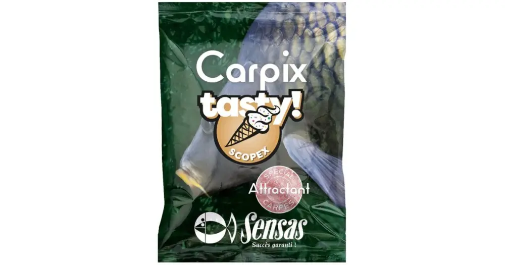 Sensas Posilovač Powder Carp Tasty 300 g - Scopex Bezpečná Platba