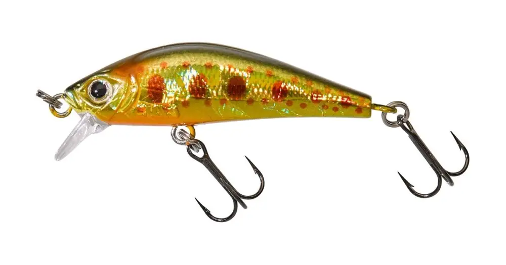Gunki Wobler Gamera HW 3,9 cm 1,7 g HL Brown Trout Kup Teď
