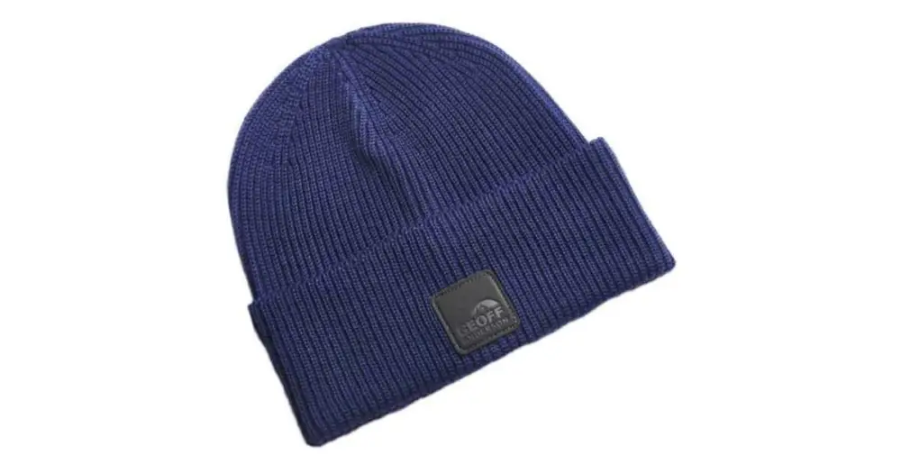 Geoff Anderson Čepice WizWool Roar Beanie Modrá Vrácení Zdarma