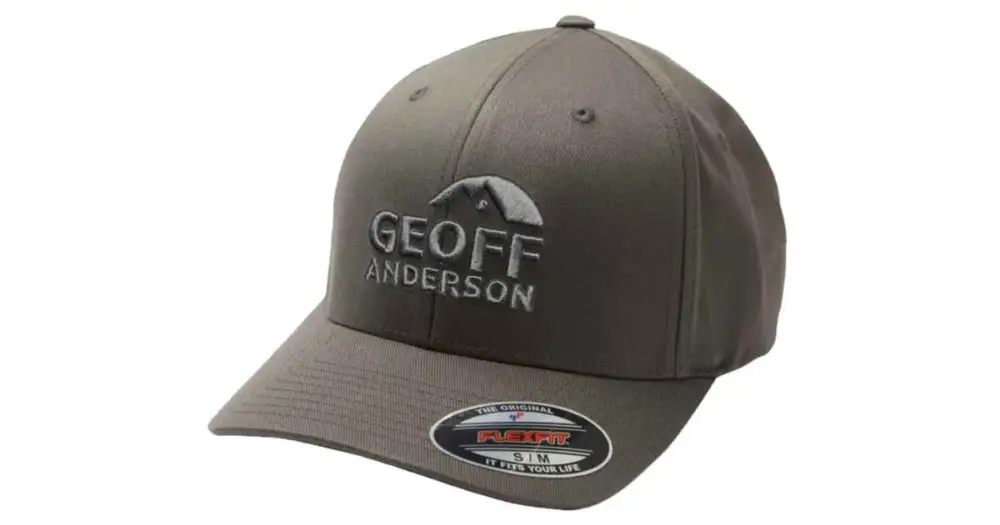 Must-Have Geoff Anderson Kšiltovka Flexfit NU Šedá 3D Bílé Logo - L/XL