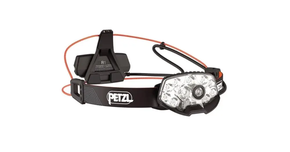 Autentický Petzl Čelovka Nao RL Černá