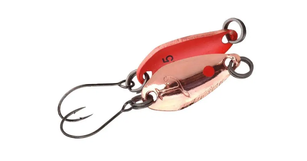 Hit Sezóny Spro Plandavka Trout Master Incy Spoon Copper Red - 2,5 g