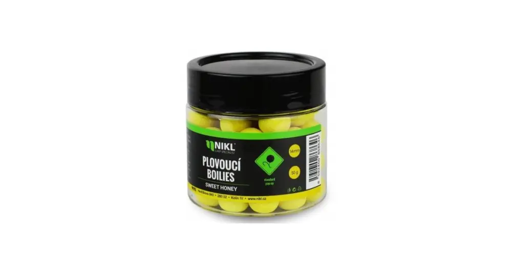 Tovární Cena Nikl Plovoucí boilies Sweet Honey - 14 mm 50 g