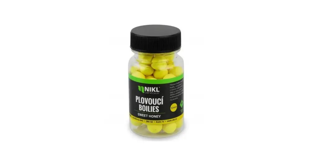 Nikl Plovoucí boilies Sweet Honey - 10 mm 20 g Doprava Zdarma