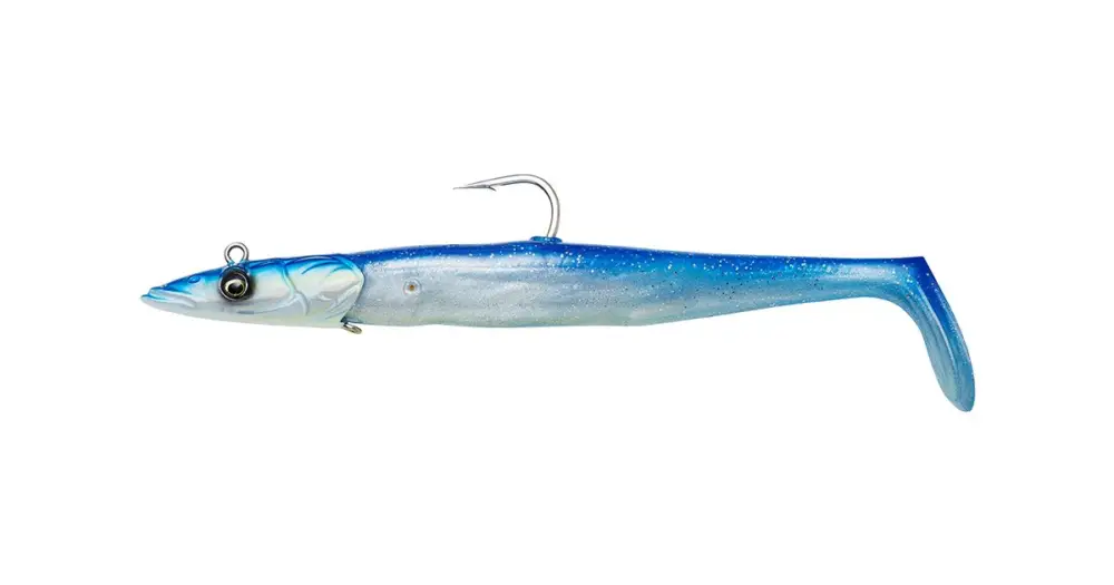 Výhodná Nabídka Savage Gear Gumová Nástraha Sandeel V2 Sinking Blue Pearl Silver 2+1