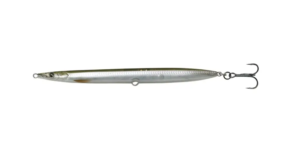 Savage Gear Sandeel Pencil Sinking Sandeel Ghost - 12,5 cm 19 g Akční Nabídka