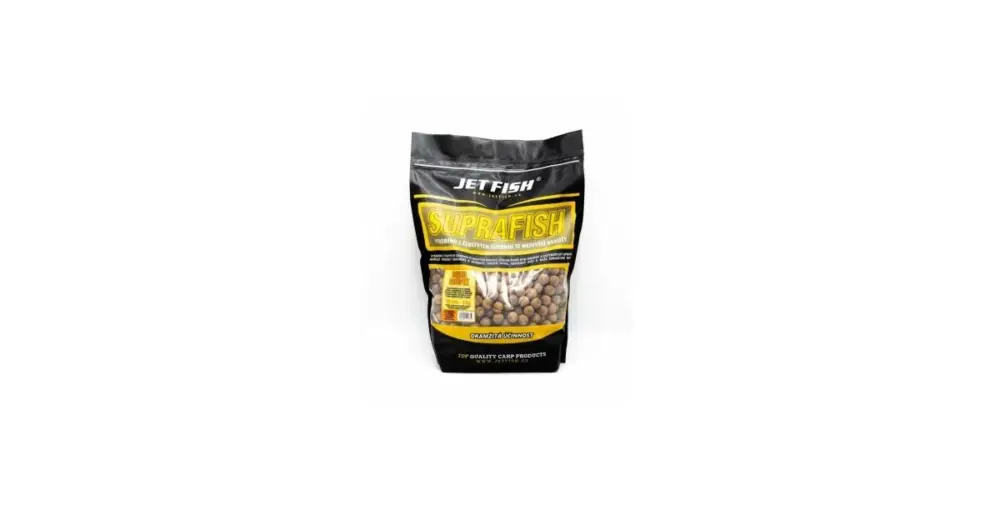 Jet Fish Boilie Supra Fish 4 kg Economy - Squid Scopex 20 mm Sleva