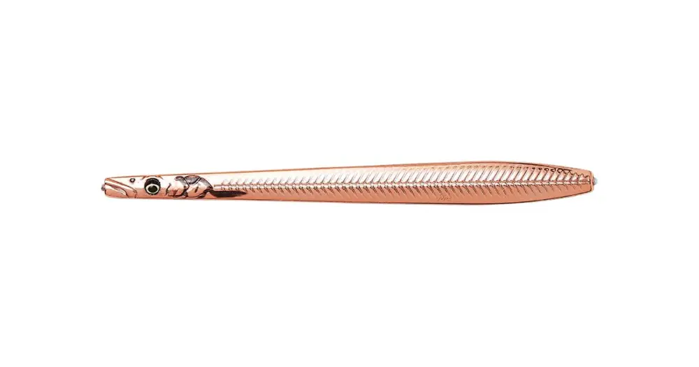 Ověřený Savage Gear Line Thru Sandeel Nail Copper Plating