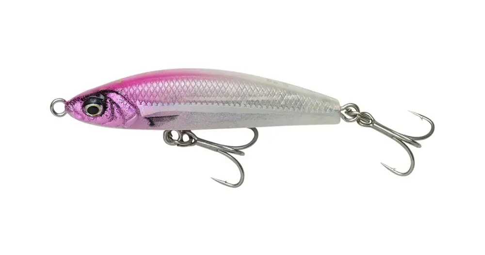 Savage Gear Wobler Gravity Pencil Sinking Pink Head - 6 cm 12 g Dokud Zásoby Vydrží