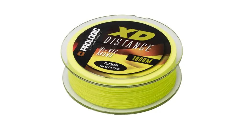 Rychlé Dodání Prologic Vlasec XD Distance Mono Hi Viz Yellow 1000 m - Průměr 0,30 mm / Nosnost 6,6 kg