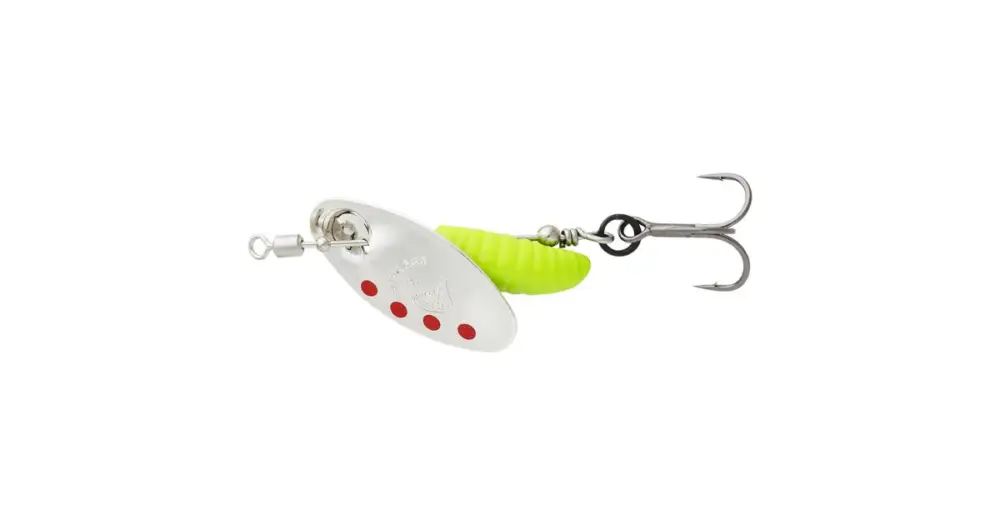 Oblíbený Savage Gear Třpytka Grub Spinners Silver Red Lime - #2 5,8 g