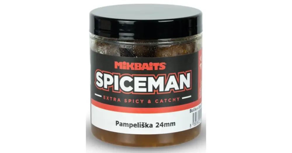 Cenově Výhodný Mikbaits Boilie V Dipu Spiceman Pampeliška 250 ml - 24 mm