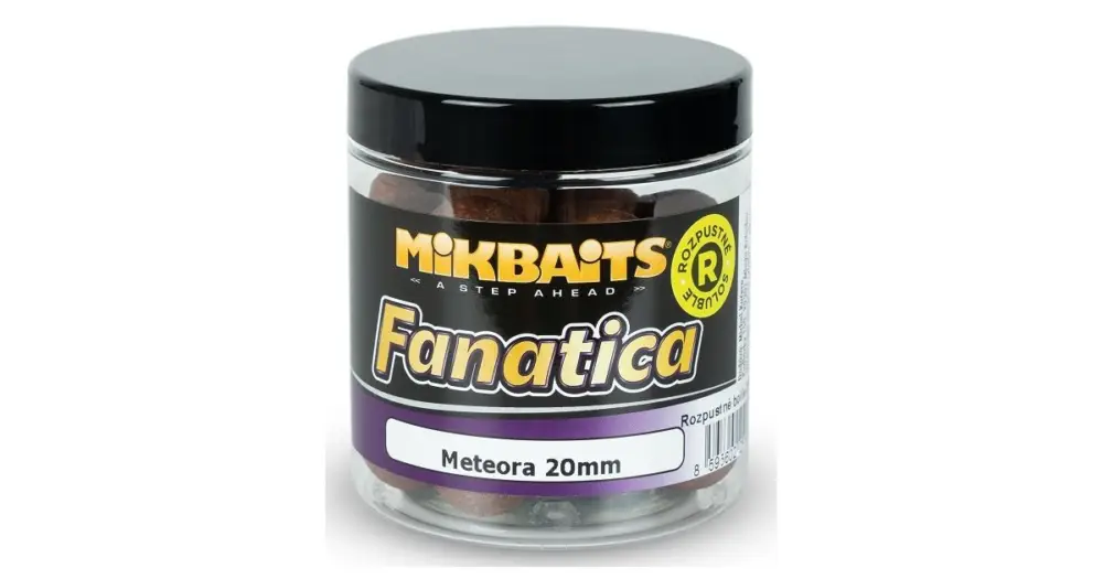 Časově Omezené Mikbaits Rozpustné Boilies Fanatica Meteora 250 ml