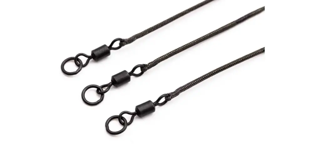 Korda Návazce Kable Leadcore Leader Ring Swivel 50 cm Speciální Cena