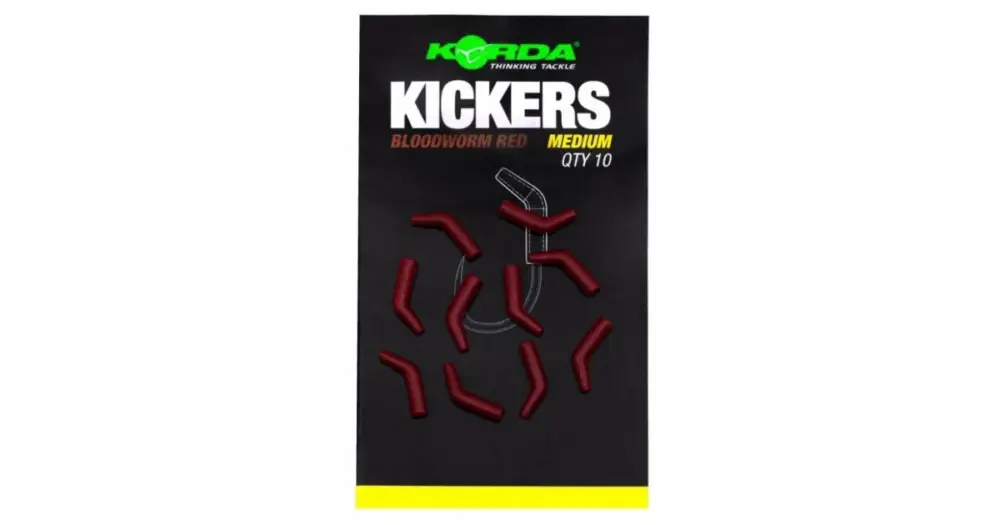 Korda Rovnátka Kickers Bloodworm Red - Medium Levný