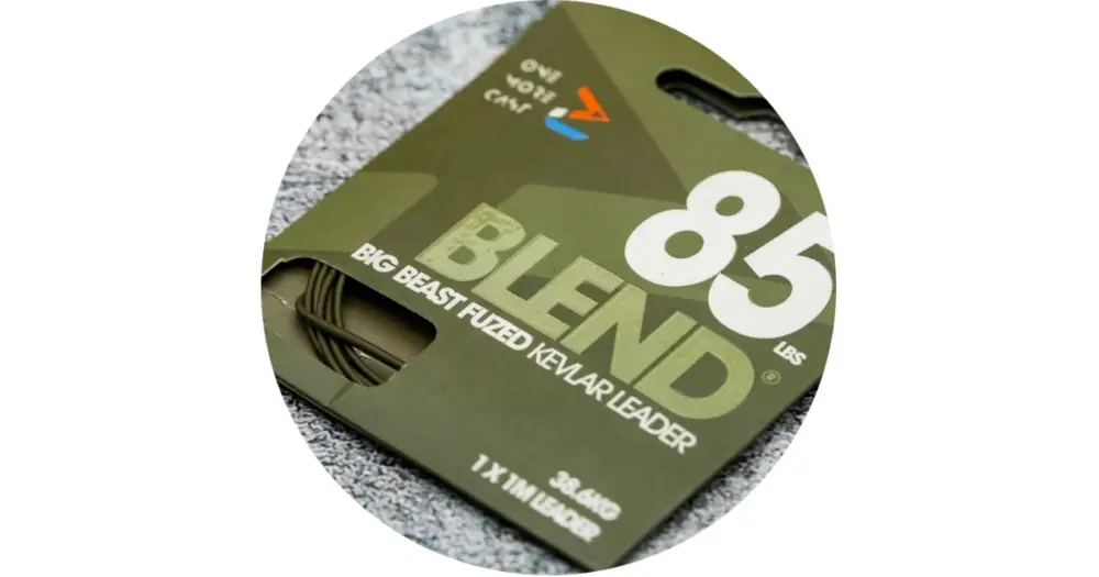 One More Cast Montáž Blend Big Beast Fused Kevlar Leader 85 lb Nejlepší Cena