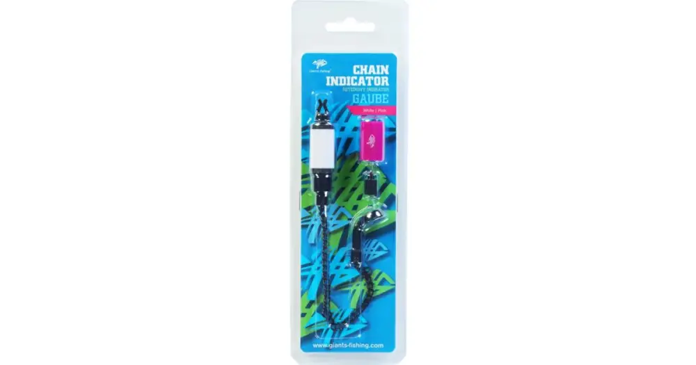 Giants Fishing Řetízkový Indikátor Chain Indicator Gaube - White/Pink Vrácení Zdarma