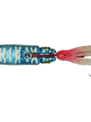 Značkový Savage Gear Swimsquid Inchiku Blue Pink Glow - 9 cm 120 g