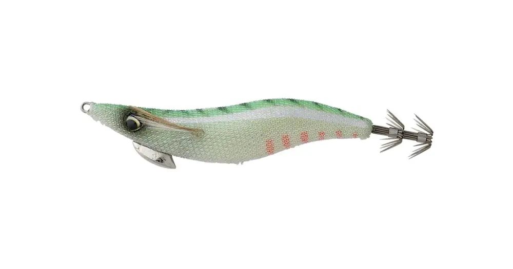 Nová Kolekce Savage Gear Powerglow Egi Green - 10 cm 17,2 g