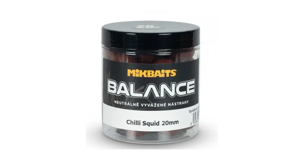 Aktuální Mikbaits Boilie Balance Spiceman Chilli Squid 250 ml