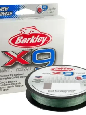 Aktuální Berkley Splétaná Šňůra X9 Low Vis Green 300 m - 0,20 mm 20,6 kg