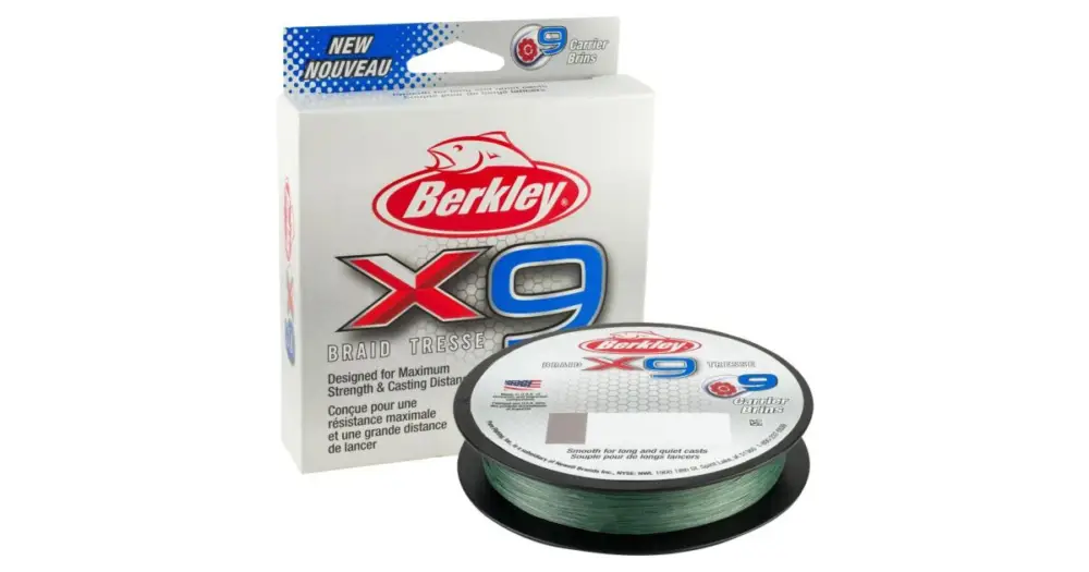 Aktuální Berkley Splétaná Šňůra X9 Low Vis Green 300 m - 0,20 mm 20,6 kg