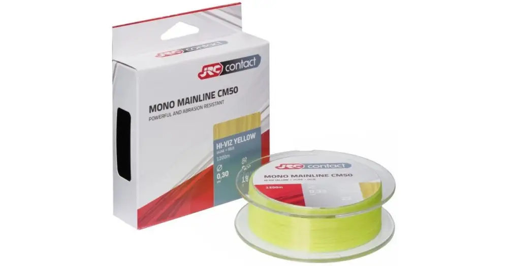 JRC Vlasec Contact CM50 Hi Viz Yellow 600 m - 0,28 mm 7 kg Omezená Nabídka