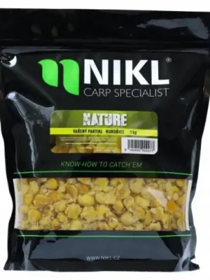 Značkový Nikl Vařený Partikl Kukuřice 1 kg - Nature
