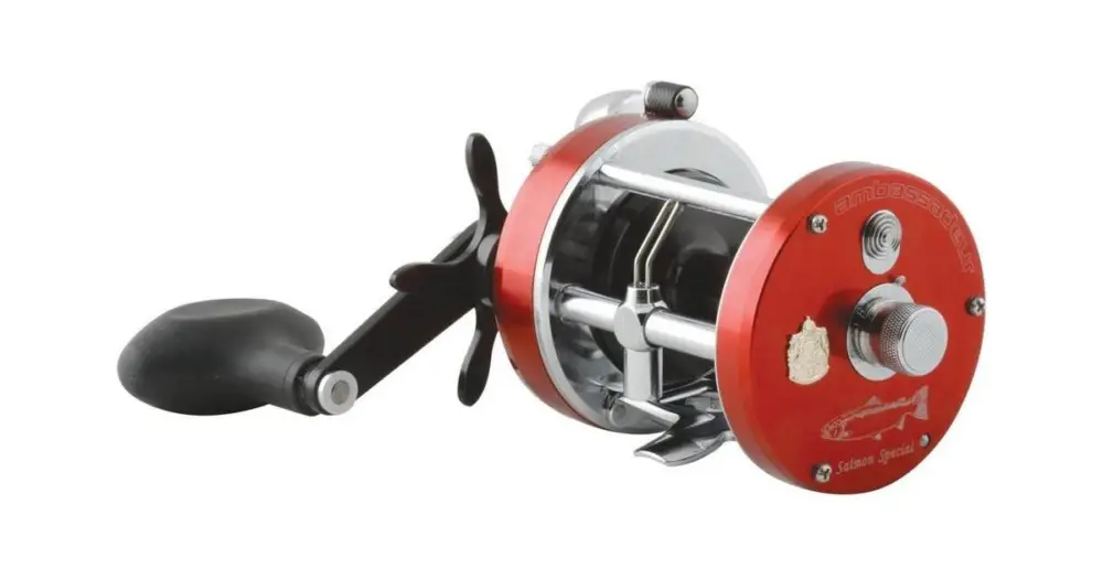 Levný Abu Garcia Multiplikátor Ambassadeur 7000i Salmon Special