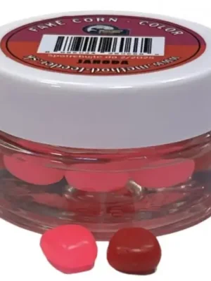 Akce Method Feeder Fans Kukuřice Fake Corn Color 14 ks 25 ml - Jahoda