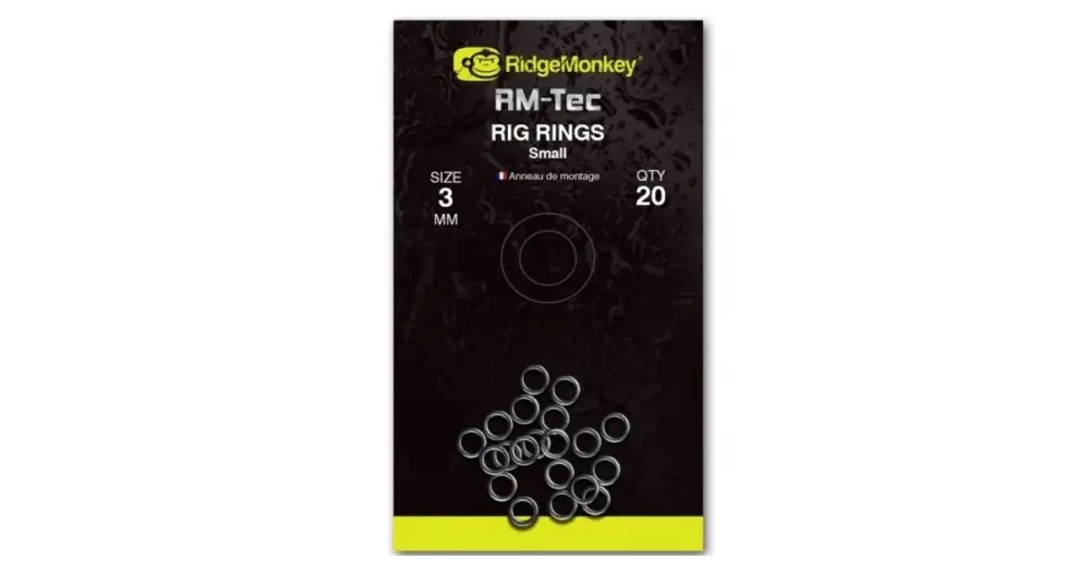 Must-Have RidgeMonkey Kroužky RM-Tec Rig Rings - 3 mm