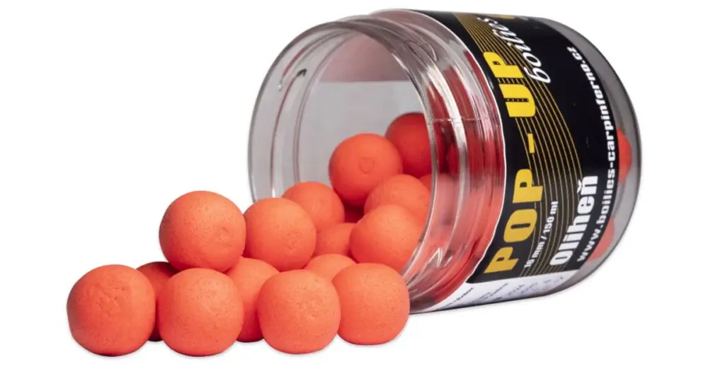 Sezónní Sleva Carp Inferno Pop Up Boilies 150 ml 16 mm Oliheň