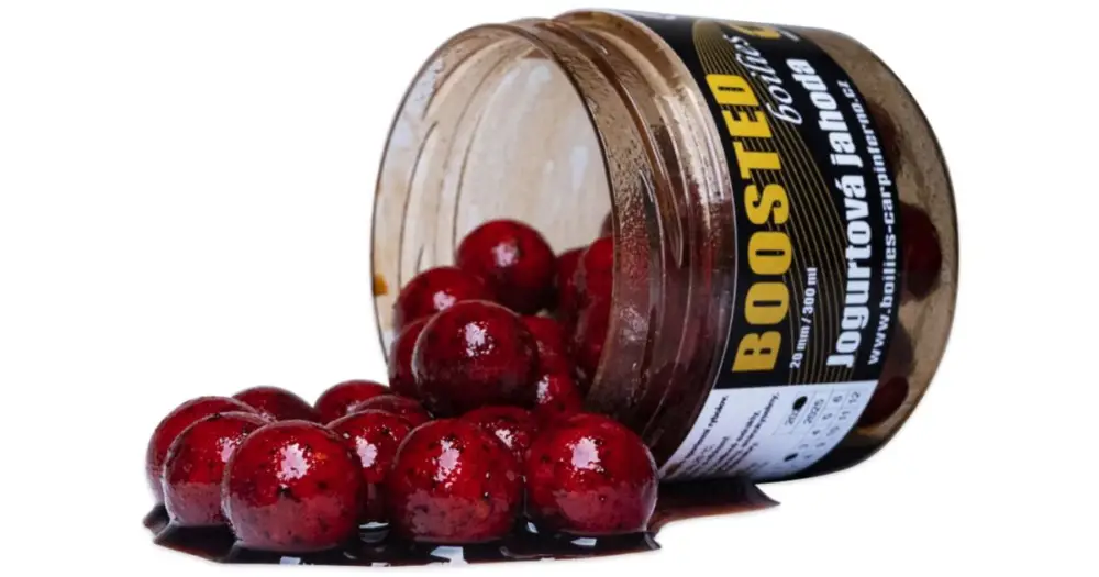 Carp Inferno Boosted Boilies Nutra Line 300 ml 20 mm Jogurtová Jahoda Omezená Nabídka
