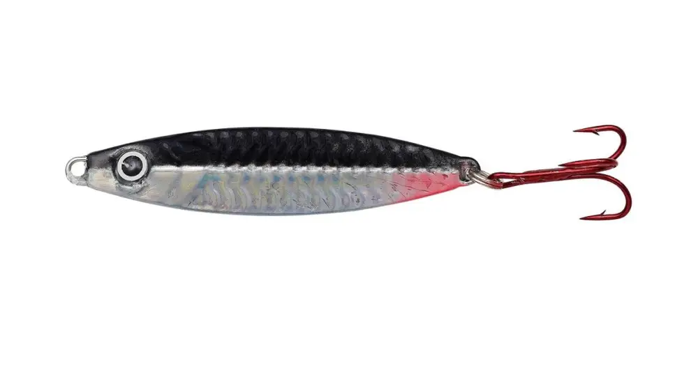 Kinetic Pilker Dragon Silver Black - 40 g Sleva