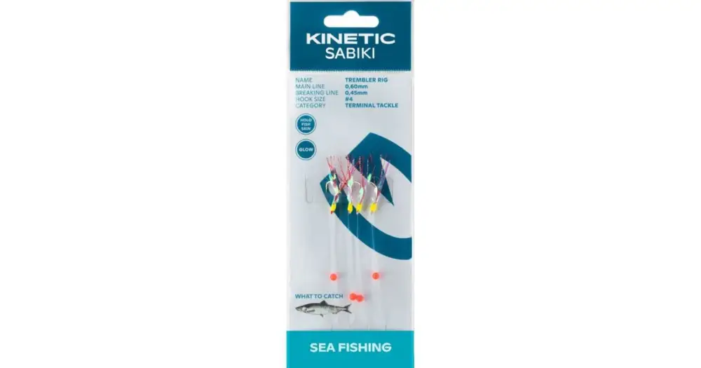 Koupit Online Kinetic Návazec Sabiki Trembler Holo Fishskin Copper Flash 130 cm #4