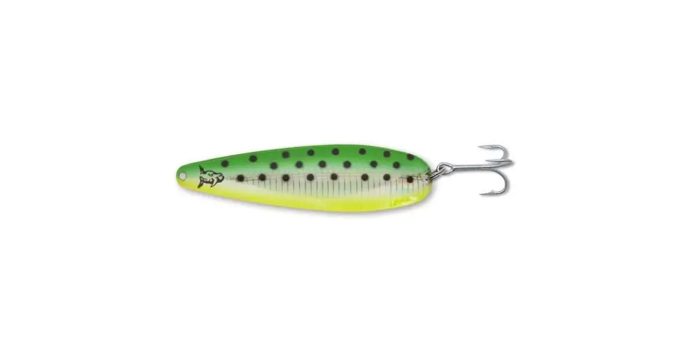 Bezpečná Platba Rhino Plandavka Spoons Gold Green Dolphin UV - 11,5 cm 16 g