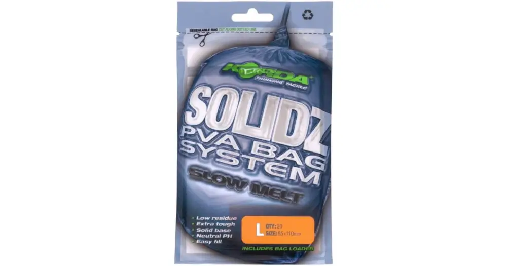 Cenový Hit Korda PVA Sáček Solidz Slow Melt PVA Bags - L