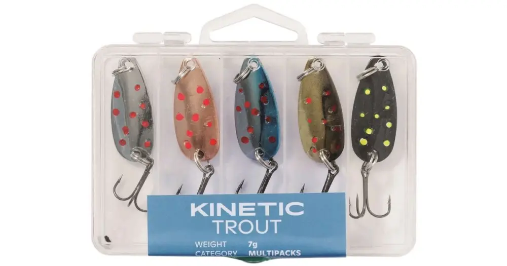 Kinetic Plandavka Trout 5 ks - 9 g Expresní Doručení