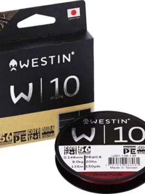 Westin Splétaná Šňůra W10 13 Braid Orchid Purple 135 m - 0,08 mm 6 kg Vysoce Kvalitní
