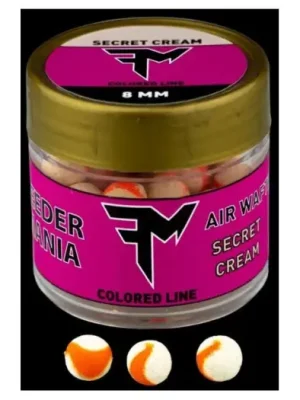 Akce Feedermania Air Wafters Colored Line 18 g 8 mm - Secret Cream
