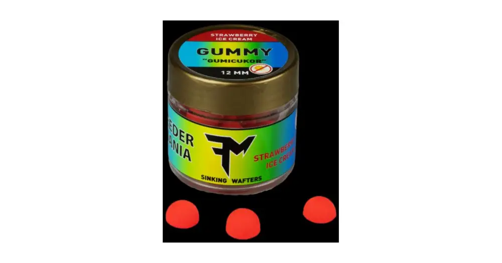 Top Prodej Feedermania Gumový Bonbón Gumicukor 12 mm - Strawberry Ice Cream