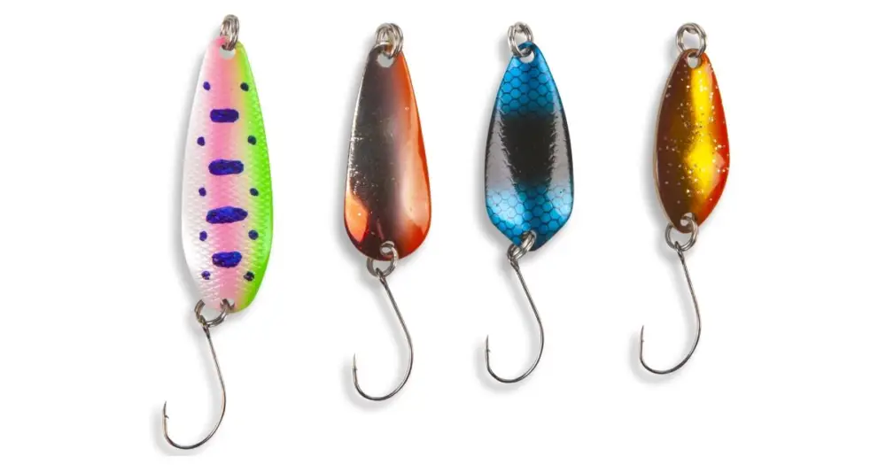 Rychlé Dodání Saenger Set Třpytek Trout Spoon
