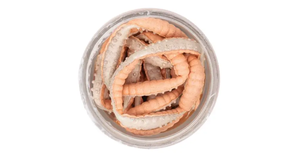 Speciální Cena Berkley Gumová Nástraha PowerBait Power Honey Worm 2,5 cm 55 ks Orange Pearl