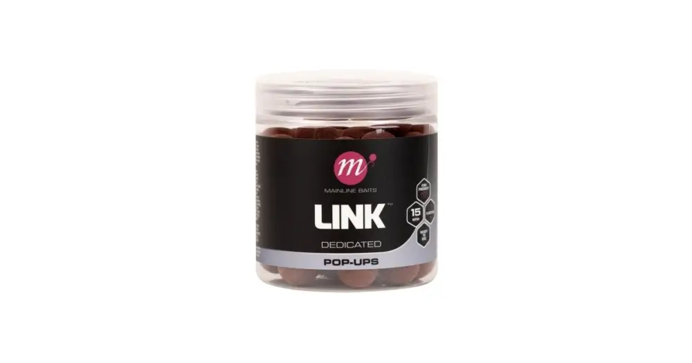 Mainline Plovoucí Boilie Pop-ups The Link 15 mm 250 ml Koupit Online