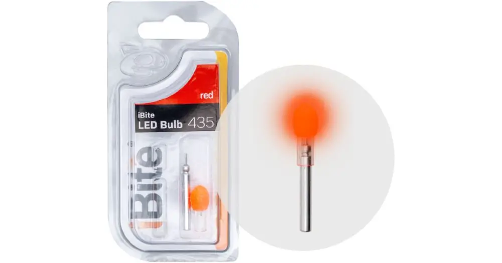 Ibite Světlo Bulb LED + 435 Baterie - Červená Akční Cena