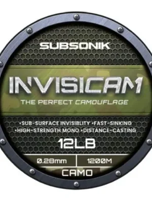 Značkový Sonik Vlasec Subsonik Invisicam Camo 1200 m - 0,31 mm 6,80 kg