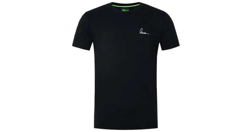 Korda Tričko Minimal Tee Black Novinka